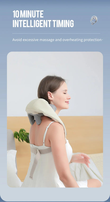 Foreverlily Wireless Neck, Back and Shoulder Massager