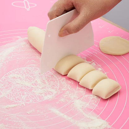 Juego de tapetes de silicona BakeEasy: elementos esenciales antiadherentes para repostería y repostería 