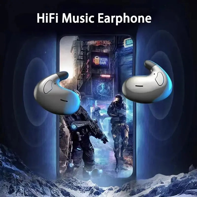 Sleep Invisible Headset Wireless Bluetooth Earphone Earbuds