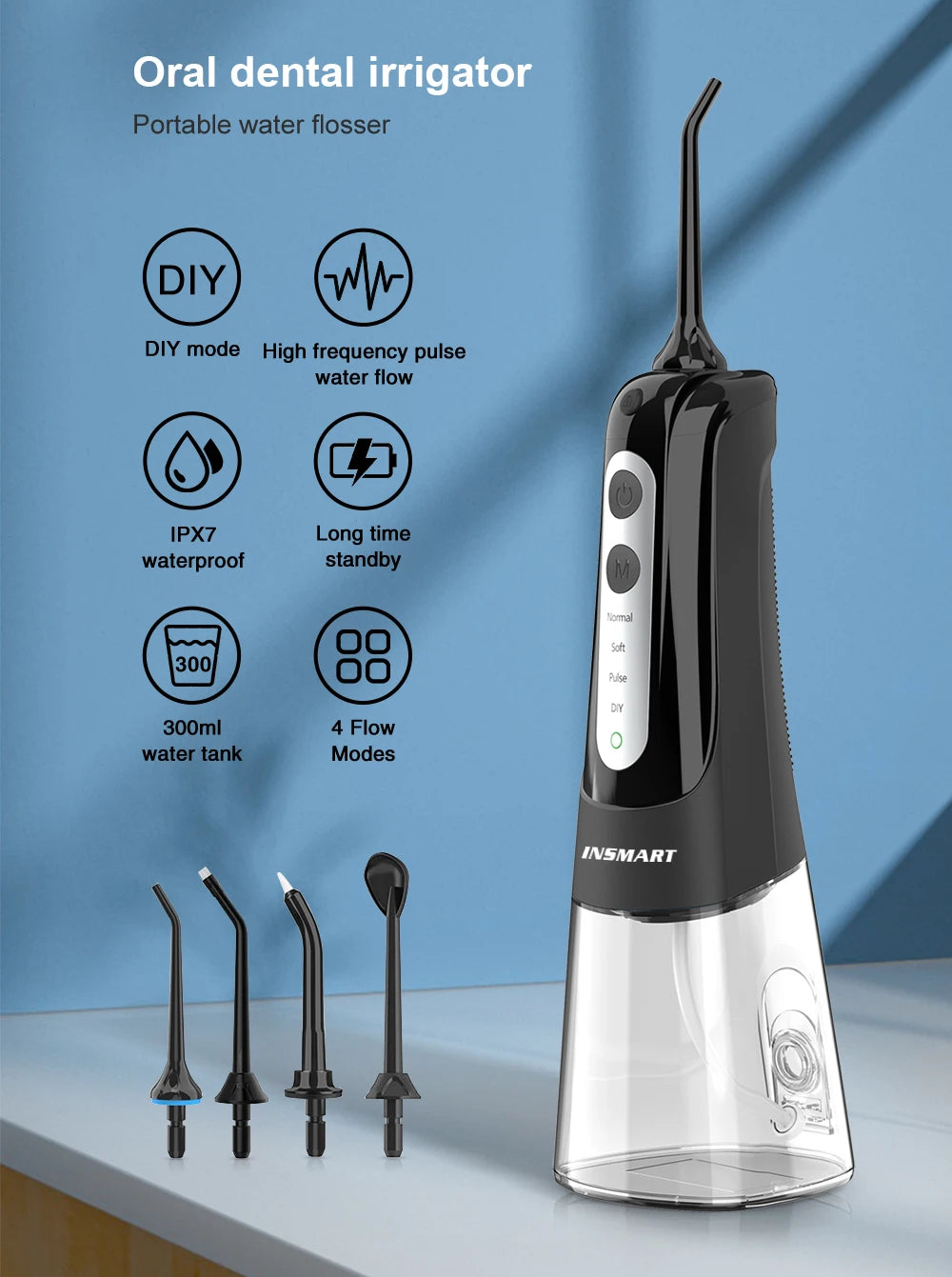 Oral Irrigator Dental Water Flosser