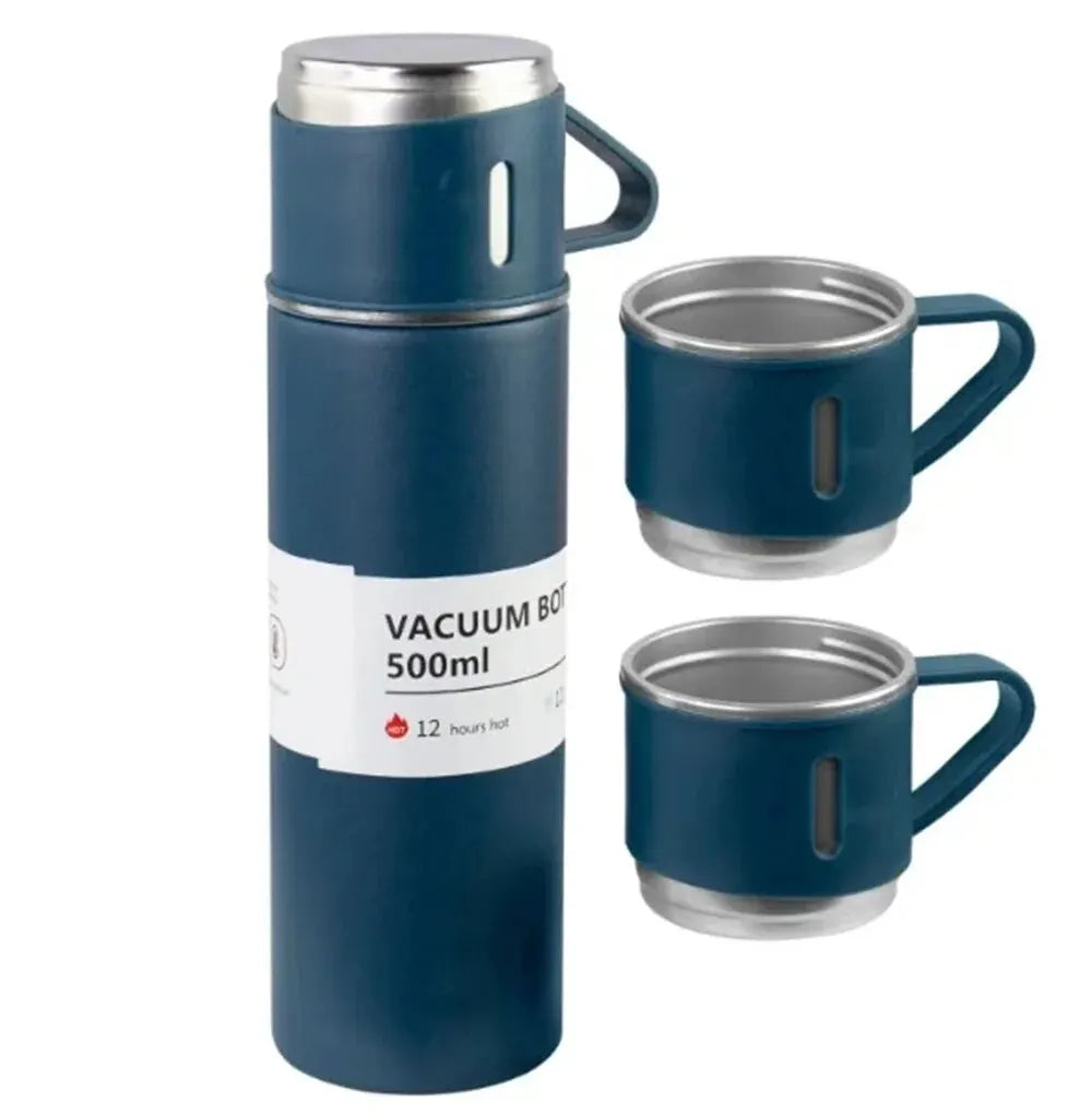 3Pcs/Set Double-laye Stainless Steel Cup