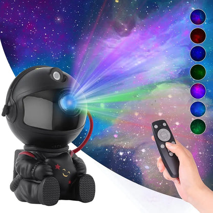 Astronaut's Stargaze: Galaxy & Nebula Projector with Colour-Changing LED Lights