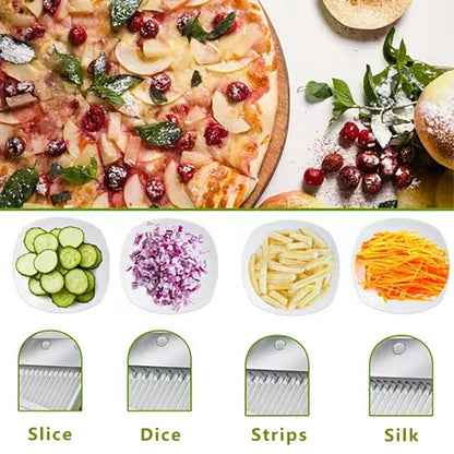 1pc Manual Chopper Potato and vegetable Slicer